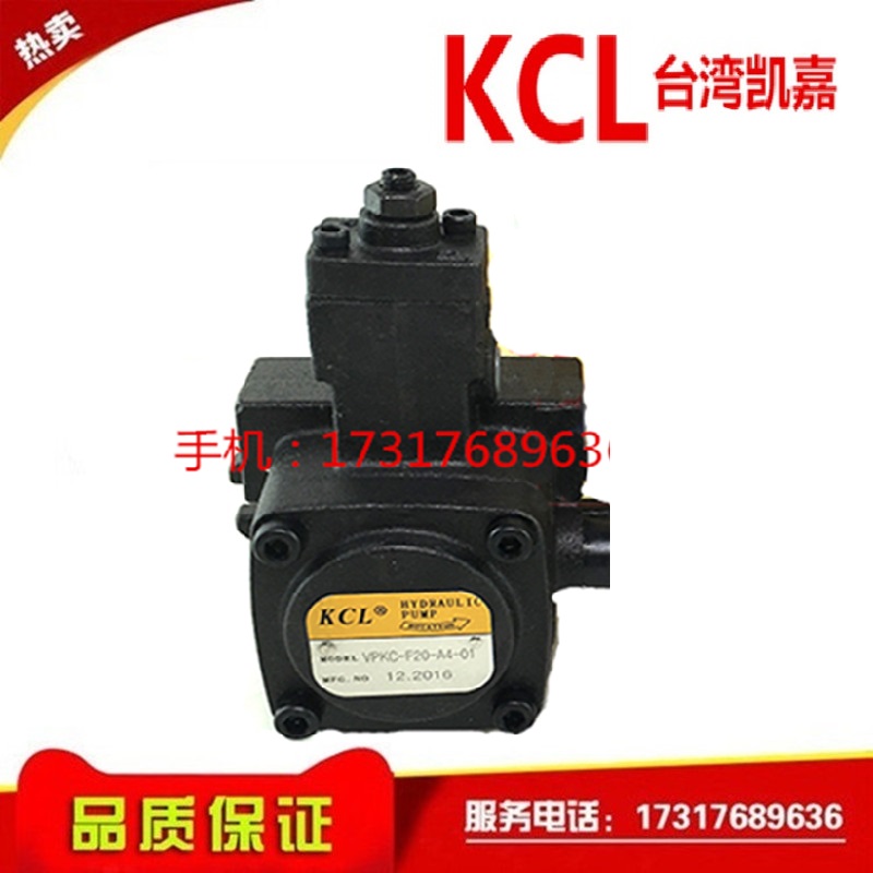 新款台湾KCL凯嘉叶片泵VP