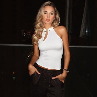 WEIRDPUSS简约风百搭无袖背心