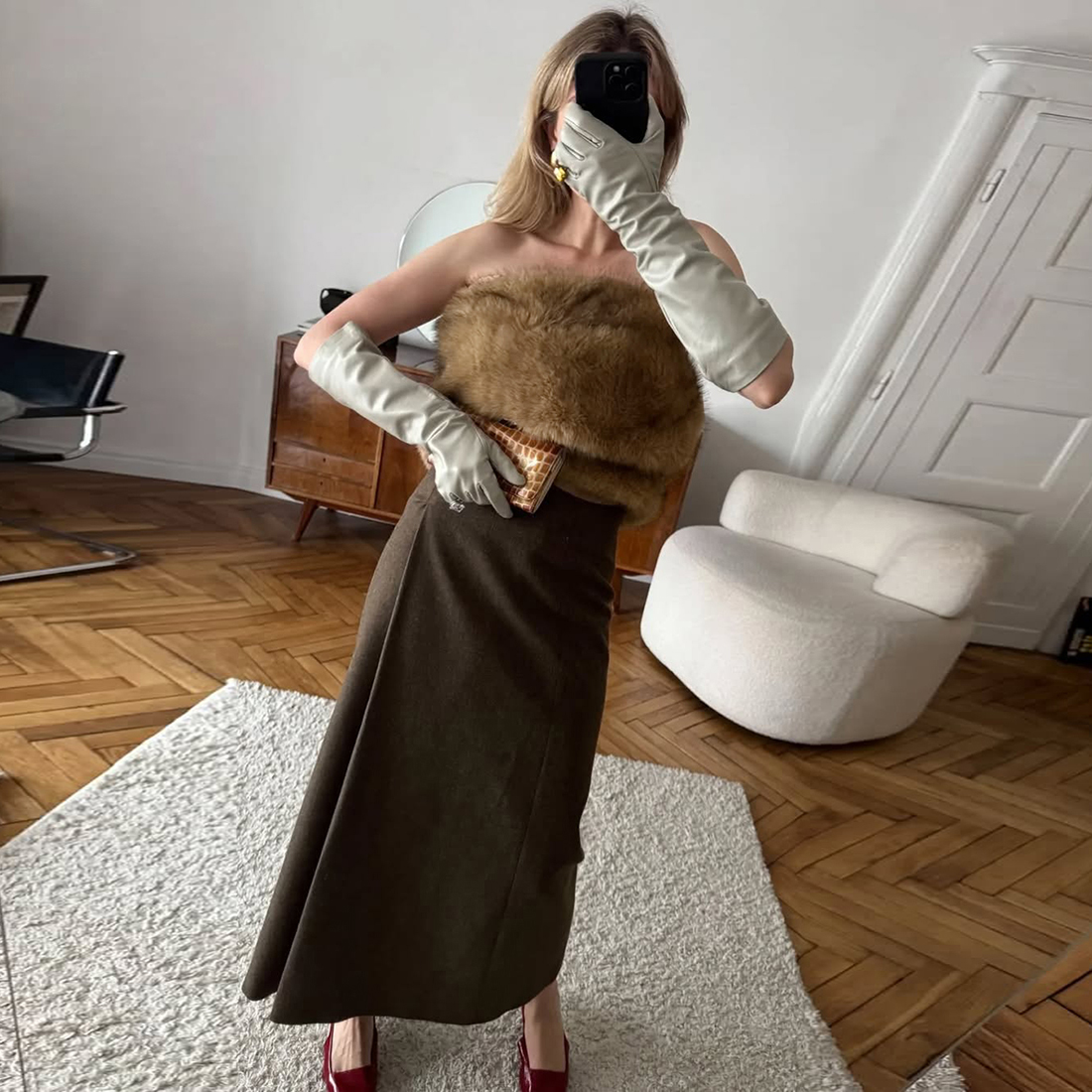 WEIRDPUSS涩谷辣妹秋冬背心