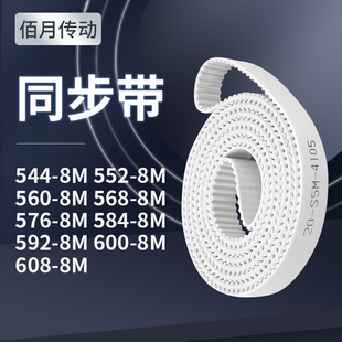 同步皮带8M5608M5688M5768M5848M5928M6008M608 8M同步轮传送皮带