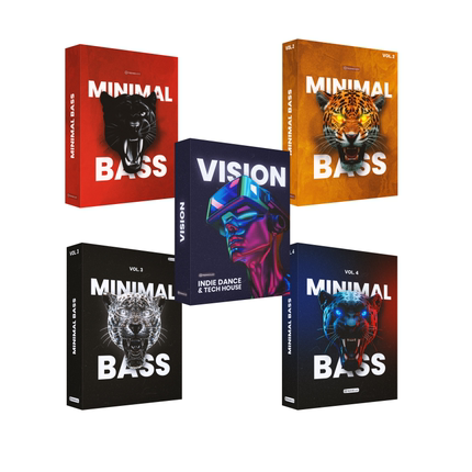 Tronnic Audio Minimal Bass vol1-4 Tech House采样预设midi包
