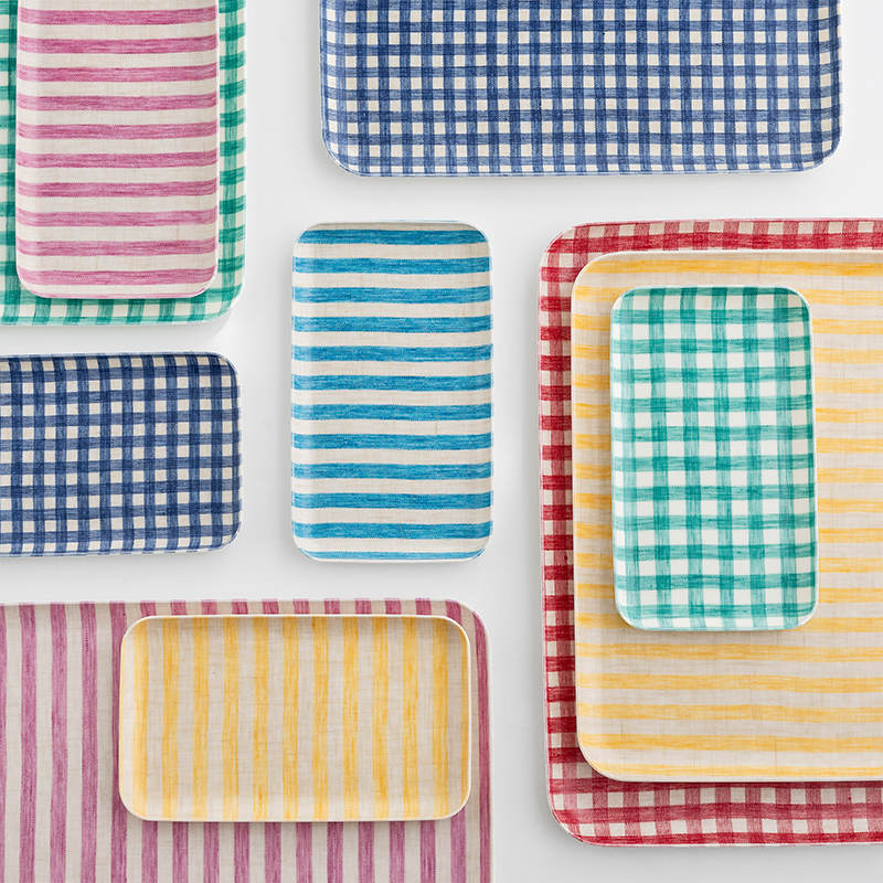 Foglinenwork亚麻覆树脂托盘