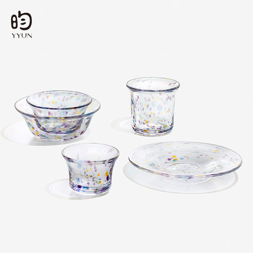 手工玻璃碗甜品碗酸奶燕麦碗果盘
