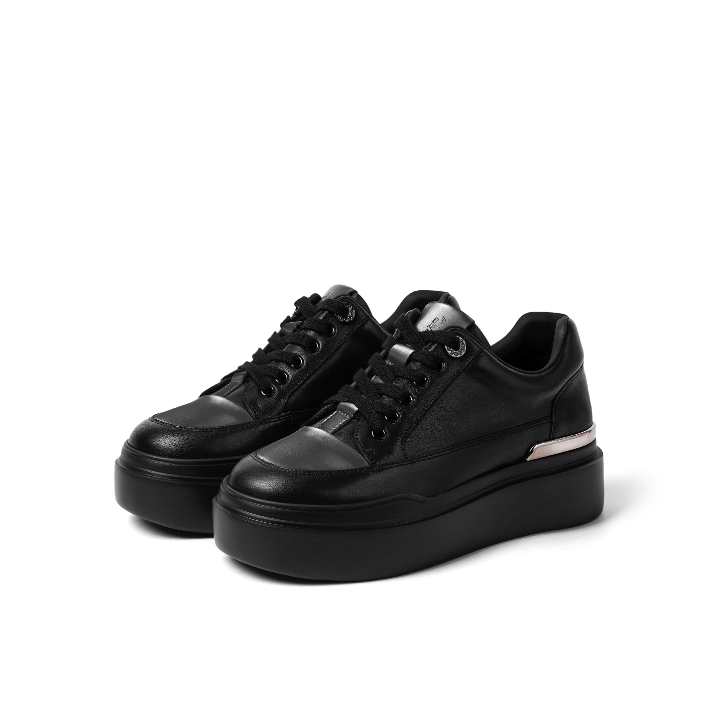 诺贝达休闲厚底增高轻便通勤鞋