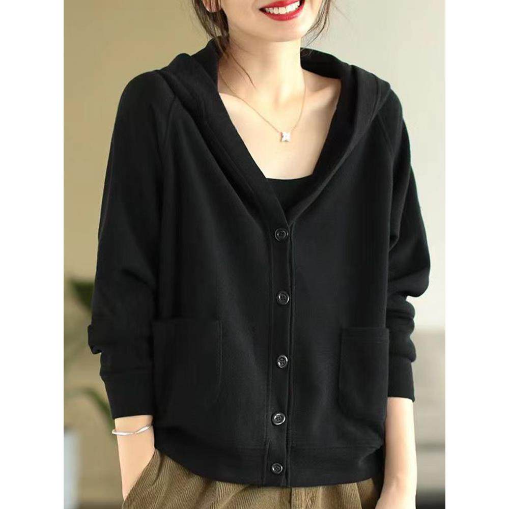 MONLOUVE轻薄卫衣外套女士2025新款今年流行爆款超火春秋减龄洋气