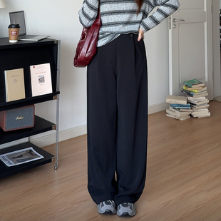 子高腰巨显瘦职场穿搭西裤 微胖 胖mm裤 女装 1019 喵喵梨形身材大码