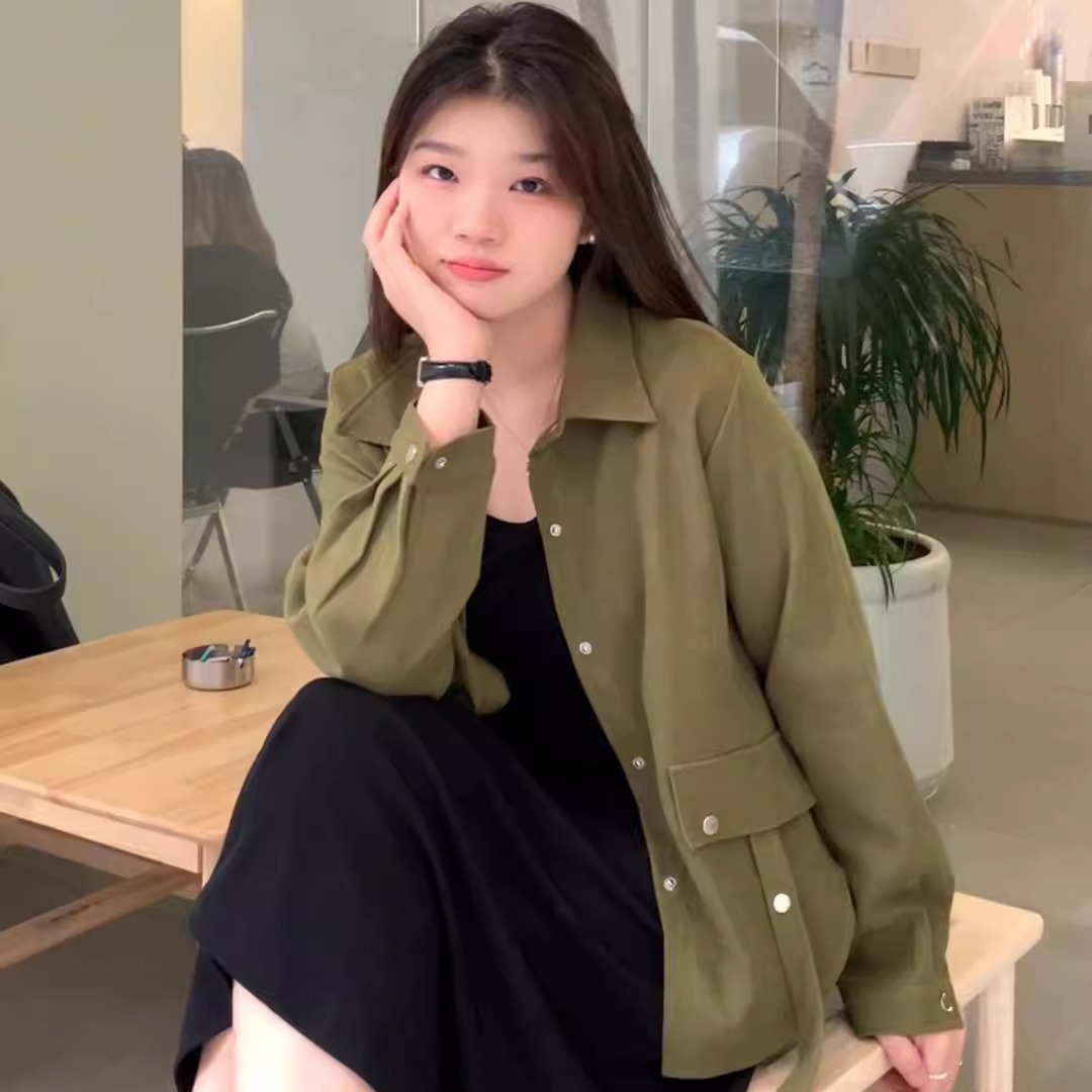 微胖的喵喵大码女装显瘦春季套装