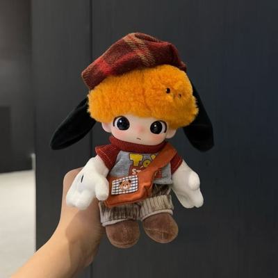 dimoo搪胶娃衣DIMOO迪士尼布鲁托娃衣泡泡玛特盲盒挂件衣服换装