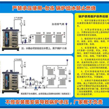十二回程数控锅炉煤电柴家用燃煤采暖炉地暖别墅养殖