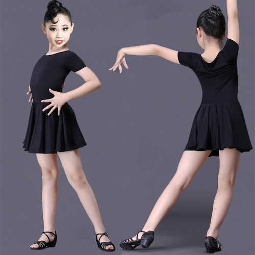萌少女练功服拉丁舞舞蹈服