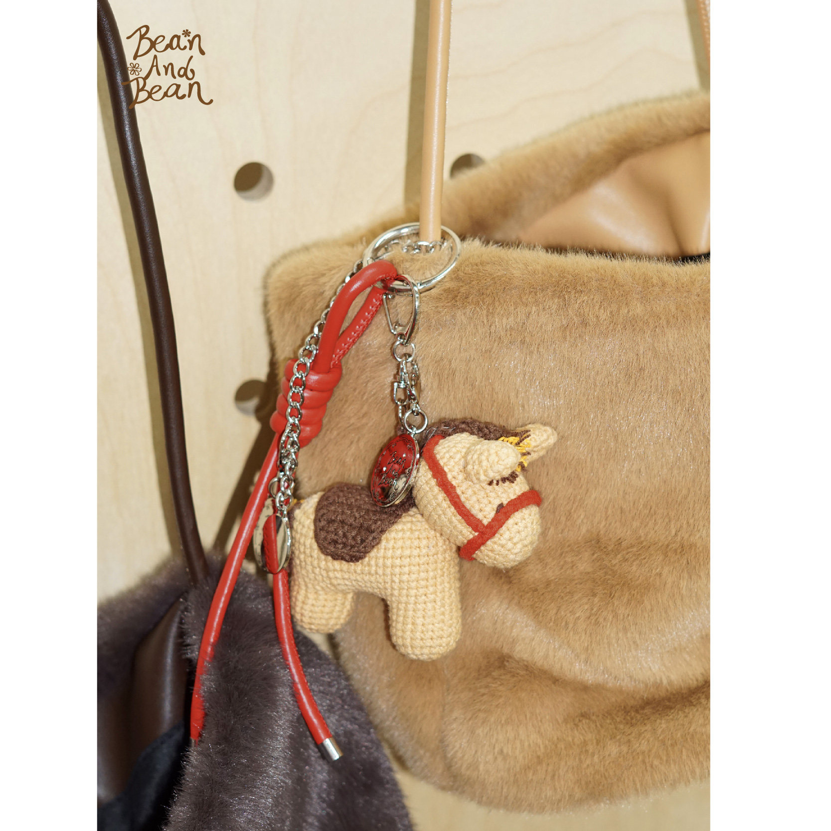 BeanAndBean 小马钩针挂件 原创设计ip可爱钥匙扣包挂手工挂件