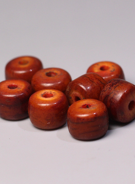 梵间星辰 西藏天然老牦牛骨藏式桶珠7*9mm隔珠小配件文玩配饰散珠