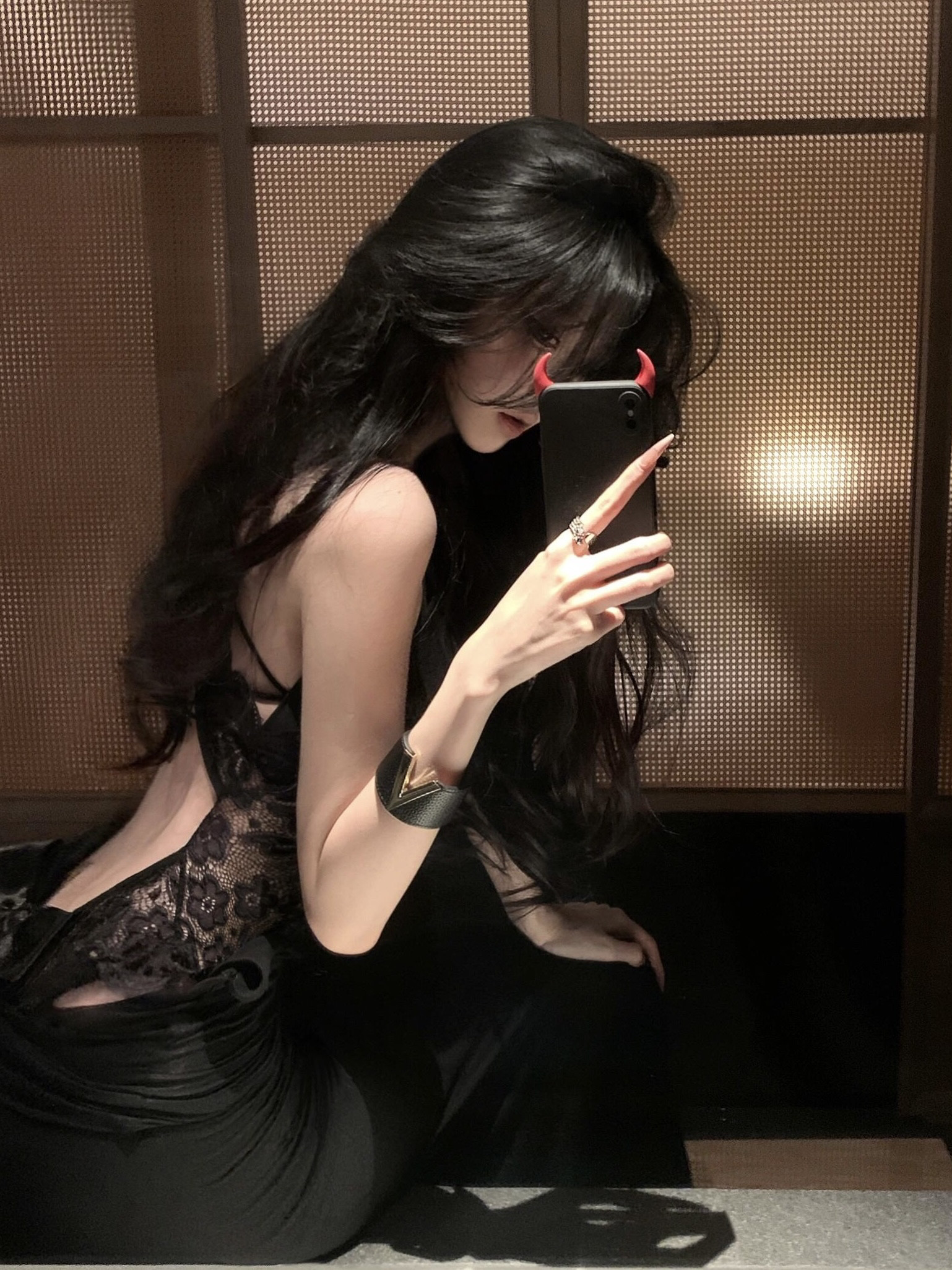 御姐约会性感露背蝴蝶结连体背心背心吊带