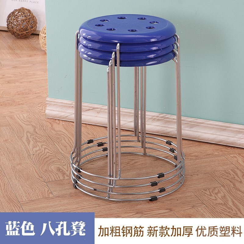 @圆凳圆形钢筋凳铁叠餐桌圆凳子椅子铁脚其它高凳吃饭凳饭子子桌