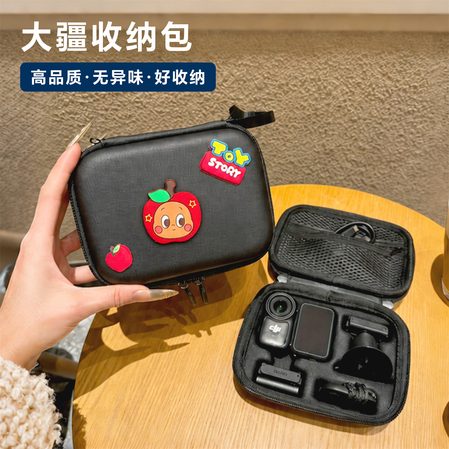 适用DJI大疆Osmo Nano全套收纳拇指运动相机包便携式防水背包配件图片