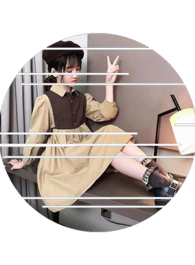 衬衫洋气10岁女童秋装新款公主裙