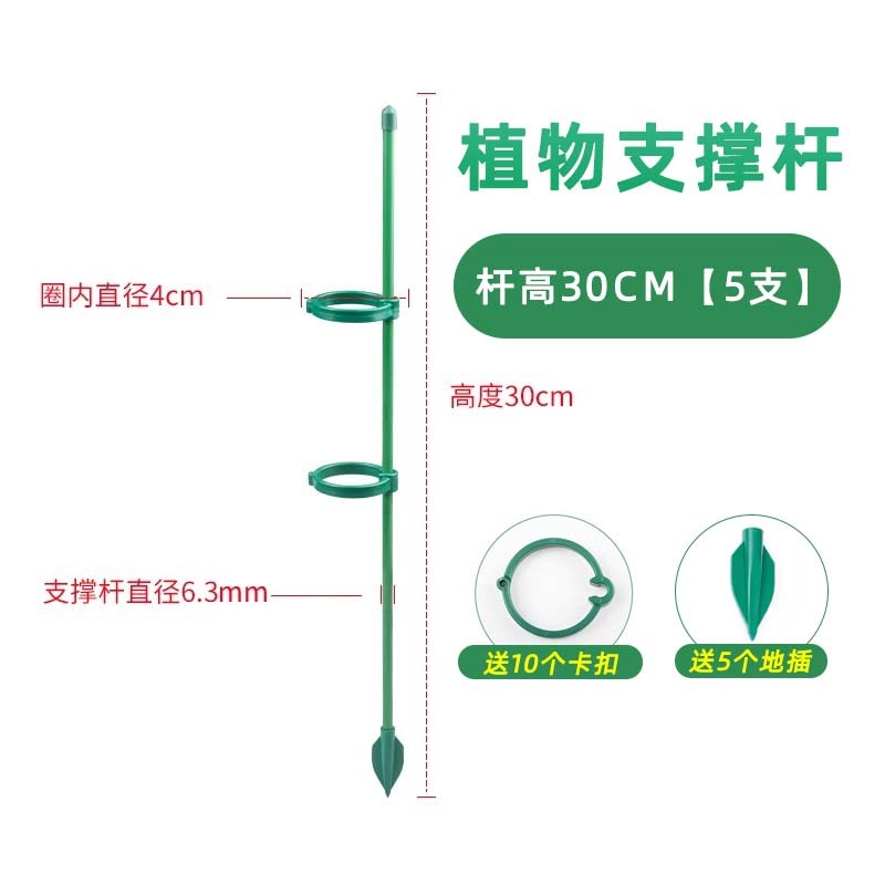 植物支撑杆龟背竹花支撑架绿植园艺蔬菜番茄爬藤架防倒伏固定神器