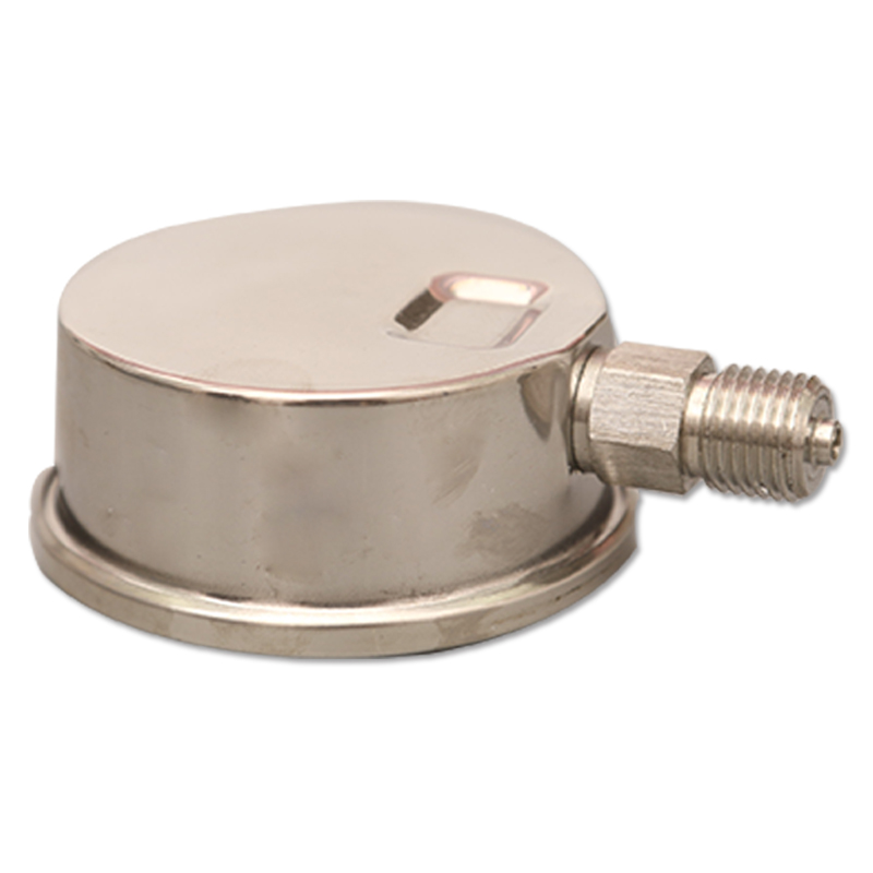 Y60BF不锈钢压力表径向耐腐蚀耐高温压力表气压油压表0-1.6Mpa