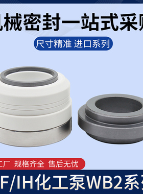 IH/IHF化工泵机封WB2机械密封SIC-35/40/45耐高温 耐酸碱腐蚀四氟