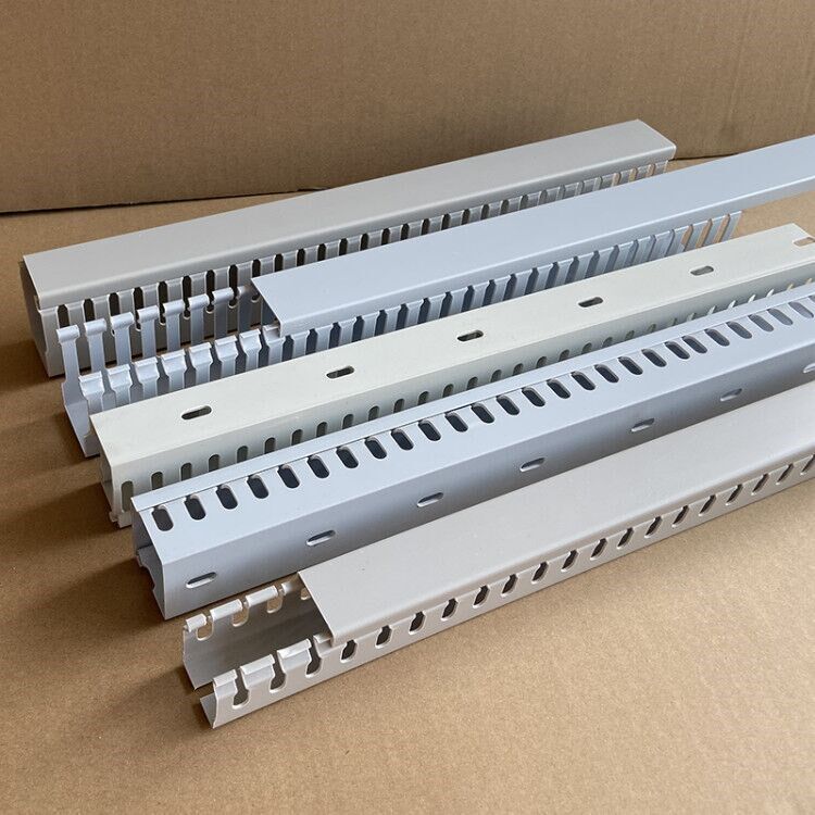 极速美控特/美工特U型走行线槽明装x塑料60*40PVC阻燃配电箱设备