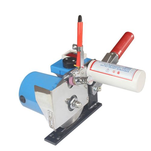 松立切布机裁布省布机全套含轨道液晶计数延时磨刀高速自动断布机