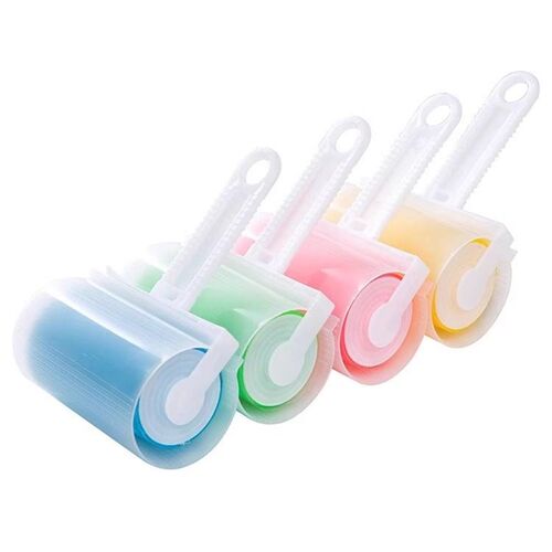 可水洗粘毛器沾毛滚筒神器清洁毛屑衣物灰尘除毛矽胶刷可反覆使用