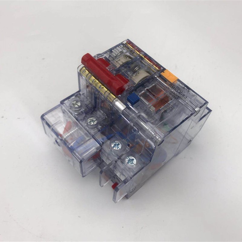 透明上海人民漏电保护器DoZ47LE-63小型断路器家用2P 3P+N63A漏保