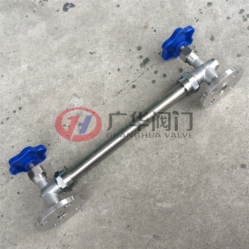 UG-1不锈钢护罩玻璃管液位计 法兰连接管式液位计 水箱锅炉水位计