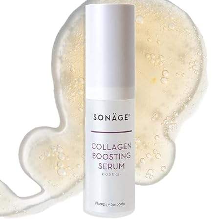 Sonage Plant-Based Collagen Serum for Face - Smooths Fine