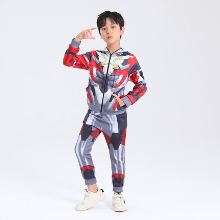 万圣节赛迦艾克斯无限赛罗衣服奥特曼服装儿童演出服表演服套装