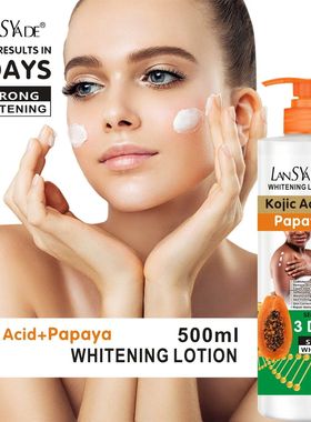 Lo??o Corporal Papaya para Massagem da Pele, Hidrata Essênc