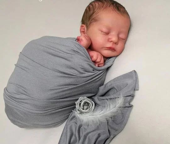 NPK-Kit de mu?eca Reborn de 19 pulgadas, bebé Kai realista,