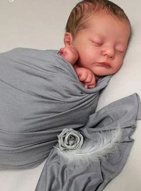 NPK-Kit de mu?eca Reborn de 19 pulgadas, bebé Kai realista,