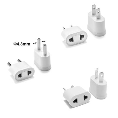 Adaptador de enchufe Europeo Americano a europeo, adaptador