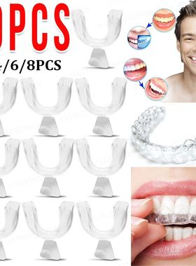 Protector bucal de EVA para bruxismo, 2-10 piezas, bandeja p