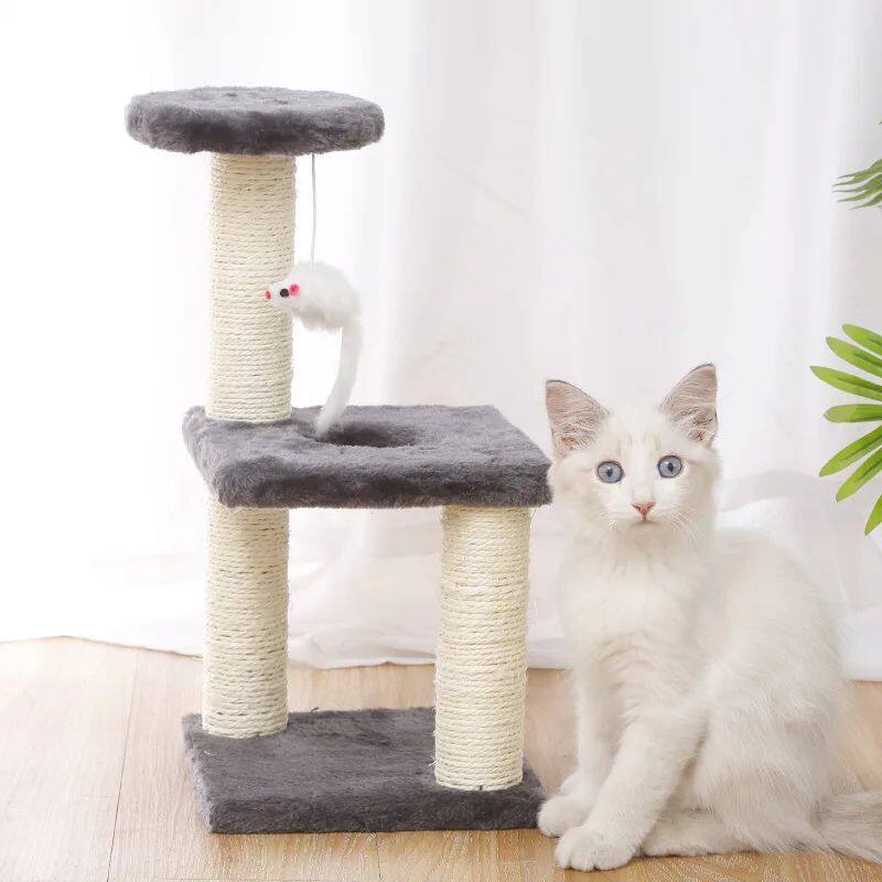 Multi-Level Cat Tree Escalada Frame, Pet Scratch Móveis Scr
