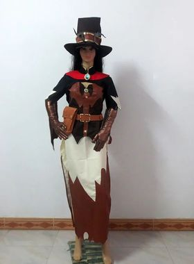 OW Misericórdia Angela Angela Ziegler Vestido Cosplay Traje