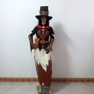 OW Misericórdia Angela Angela Ziegler Vestido Cosplay Traje