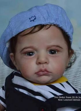 Kit de mu?eca Reborn fbbd de 23 pulgadas, mu?eco de bebé Re