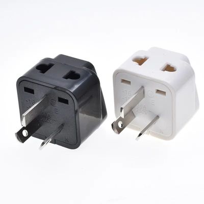 Adaptador de enchufe Universal CN US UK EU a AU, convertidor