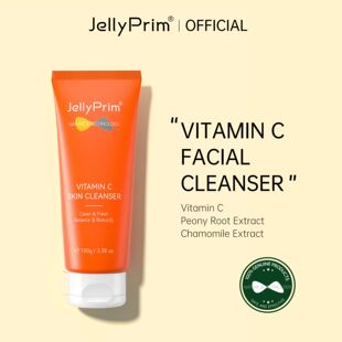 Cleanser Cleansing Jellyprim Foam Facial Wash Vitamin Face