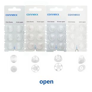 domes for Original Ear Connexx Sleeve Click Silicone Signia
