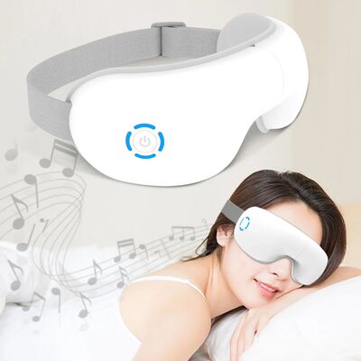 Eye Massager with Heat Vibration and Music Eye Massage Glass