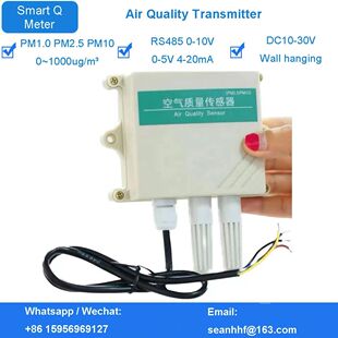 Transmisor de sensor de calidad del aire de alta precisión,