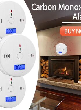 Smart Carbon Monoxide Detector para Casa, CO Sensor, Alta Se