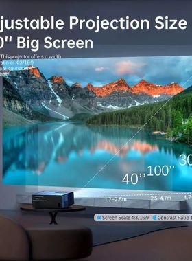 Proyector portátil inalámbrico para teléfono móvil, pant