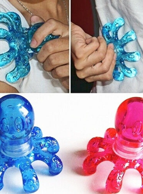 Mini massagem muscular e relaxante em formato de polvo, ferr