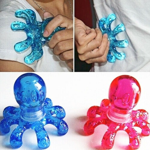 Mini massagem muscular e relaxante em formato de polvo, ferr