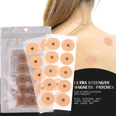 20 Sheet Acupuncture Magnetic Beads Sticky Ear Massage Patch