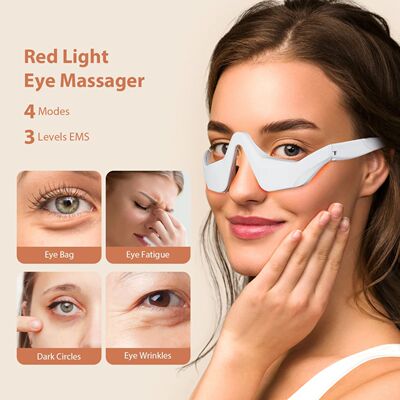 3D Eye Massager Eyes Relax Fatigue Relief Lighten Dark Circl